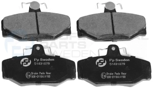 Kit de plaquettes de frein, frein à disque Professional Parts 51431829