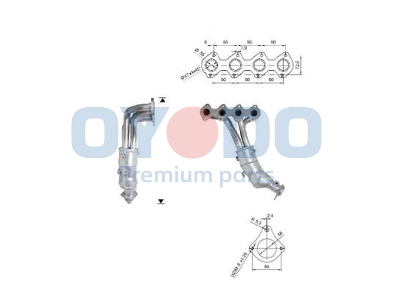 Catalyseur Oyodo 10N0153-OYO