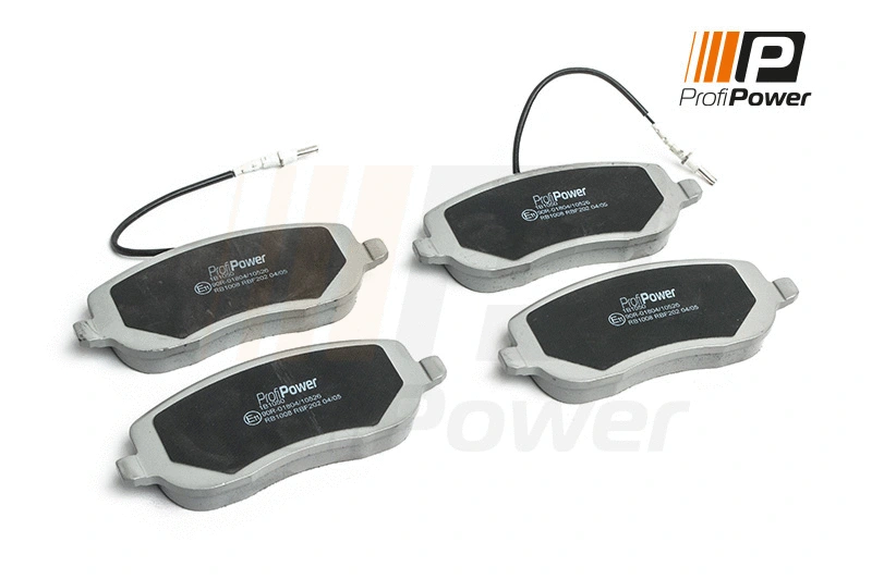 Kit de plaquettes de frein, frein à disque ProfiPower 1B1050