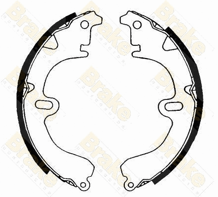 Jeu de mâchoires de frein Brake ENGINEERING SH1181