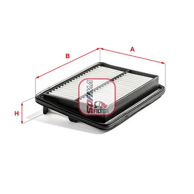 Filtre à air SOFIMA S 3C41 A