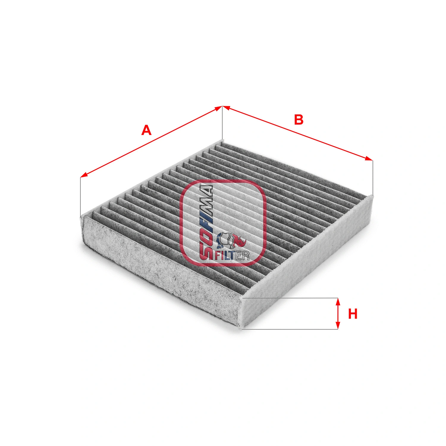 Filtre, air de l'habitacle SOFIMA S 4158 CA