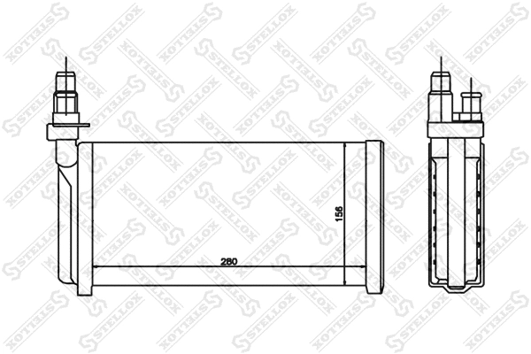Système de chauffage STELLOX 10-35052-SX