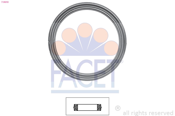 Joint, thermostat FACET 7.9610