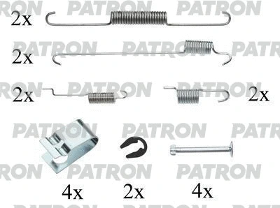 Kit d'accessoires, mâchoire de frein PATRON PSRK0070