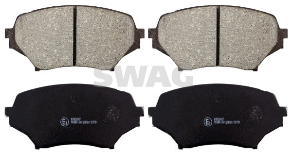 Kit de plaquettes de frein, frein à disque SWAG 33 10 7514