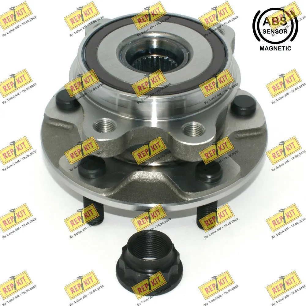 Kit de roulements de roue REPKIT RKB2259