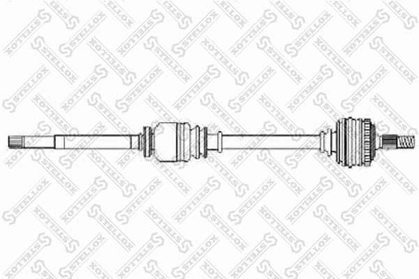 Arbre de transmission STELLOX 158 1765-SX