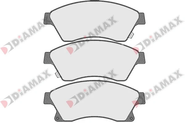 Kit de plaquettes de frein, frein à disque DIAMAX N09265