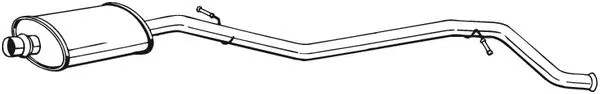 Silencieux central BOSAL 286-075