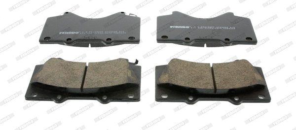 Kit de plaquettes de frein, frein à disque FERODO FDB4229