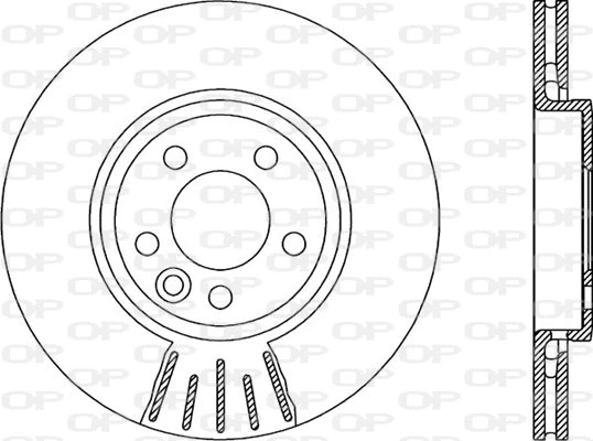 Disque de frein OPEN PARTS BDR1900.20