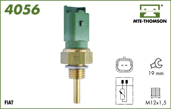 Sonde, température du liquide de refroidissement MTE-THOMSON 4056