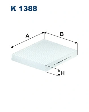Filtre, air de l'habitacle FILTRON K 1388
