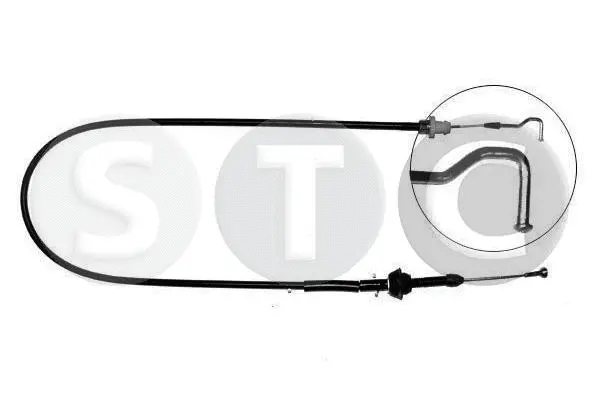 Câble d'accélération STC T483792