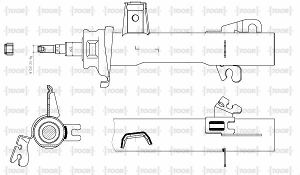 Amortisseur TOOR SG11600