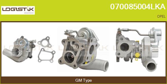 Turbocompresseur, suralimentation LGK 070085004LKA