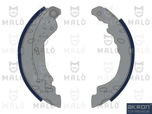 Jeu de mâchoires de frein AKRON-MALÒ 1390081