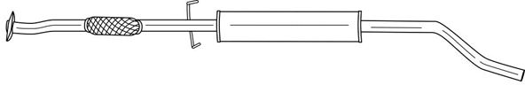 Silencieux central SIGAM 13400