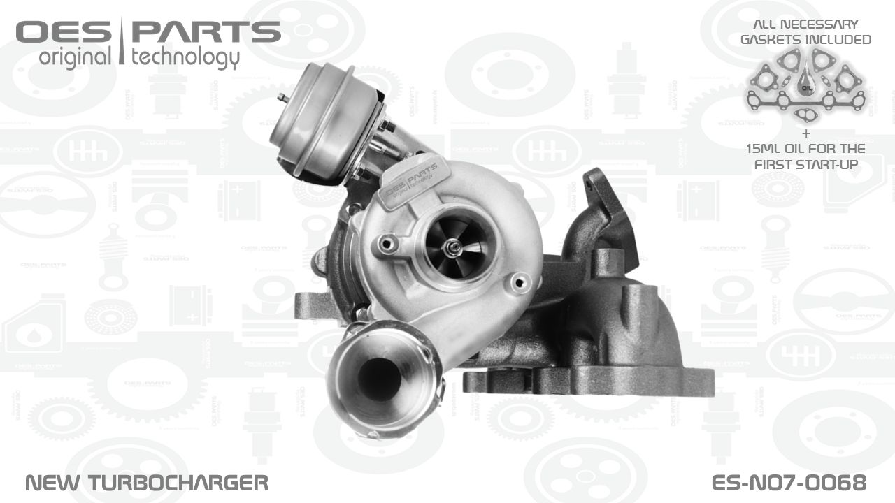 Turbocompresseur, suralimentation OES PARTS ES-N07-0068