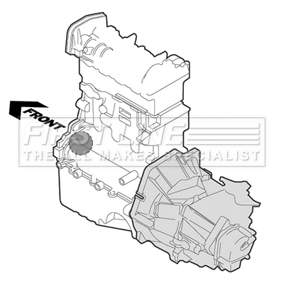 Support moteur FIRST LINE FEM3634