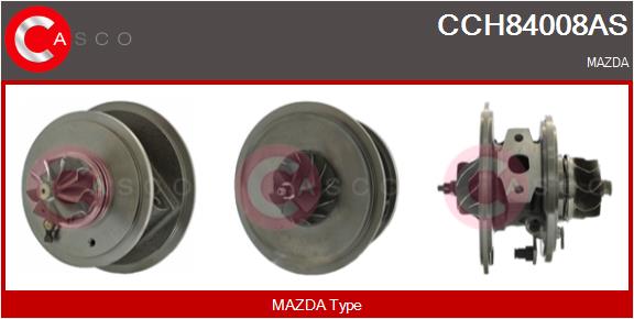 Groupe carter, turbocompresseur CASCO CCH84008AS