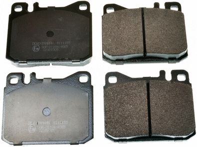 Kit de plaquettes de frein, frein à disque DENCKERMANN B111155