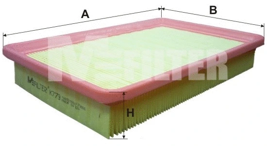 Filtre à air MFILTER K 779