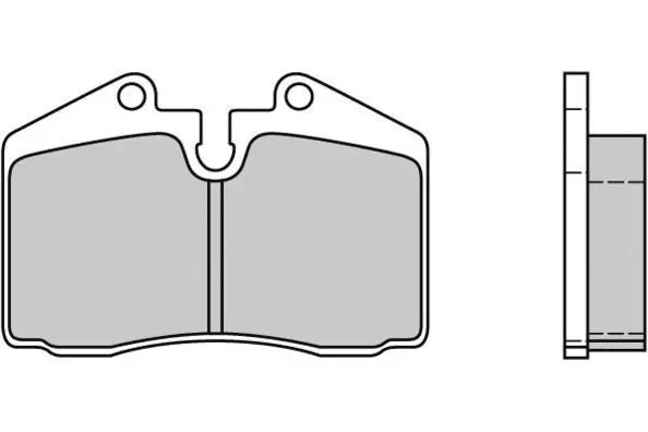 Kit de plaquettes de frein, frein à disque E.T.F. 12-0399