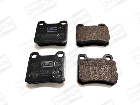 Kit de plaquettes de frein, frein à disque CHAMPION 571555CH