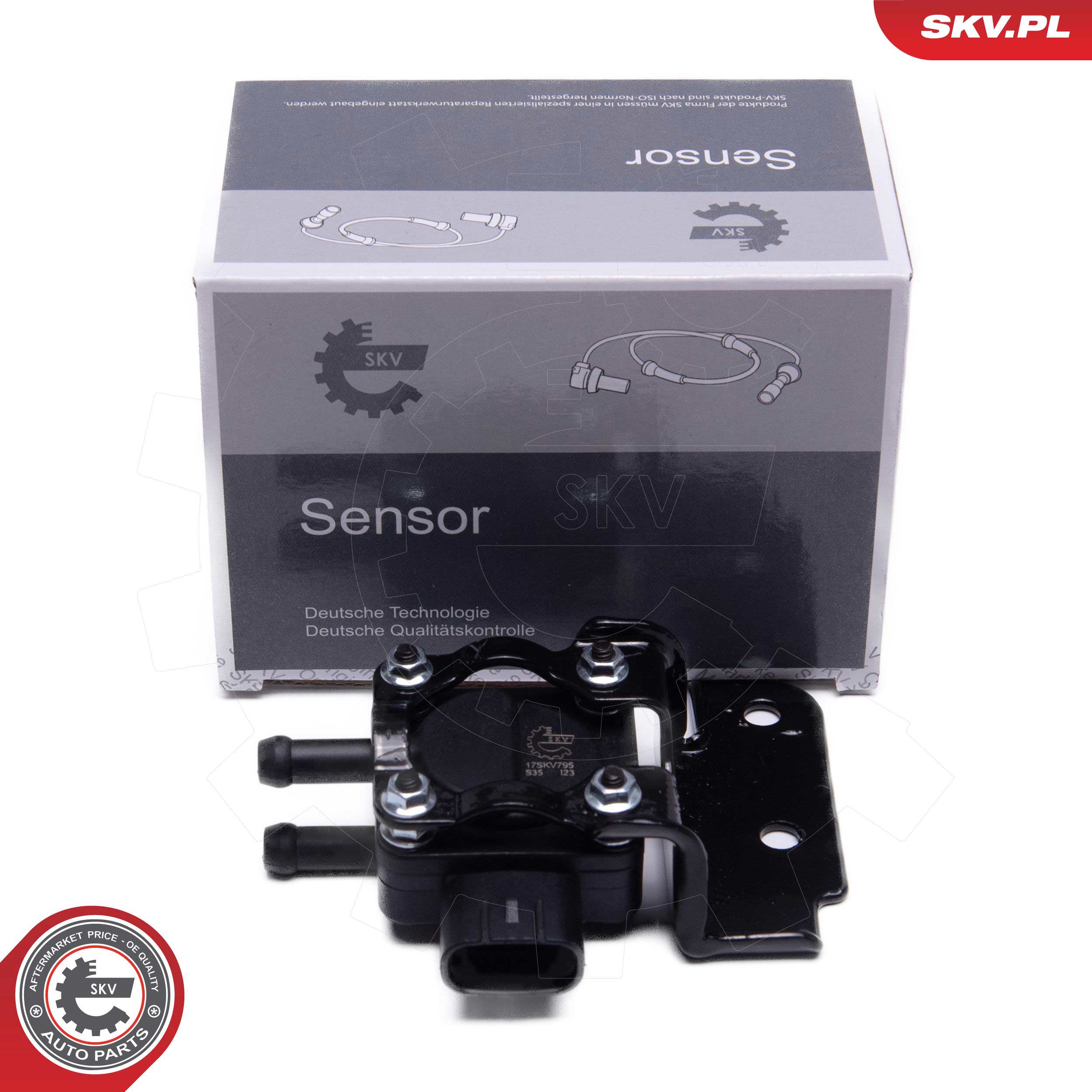 Capteur, pression des gaz échappement ESEN SKV 17SKV795