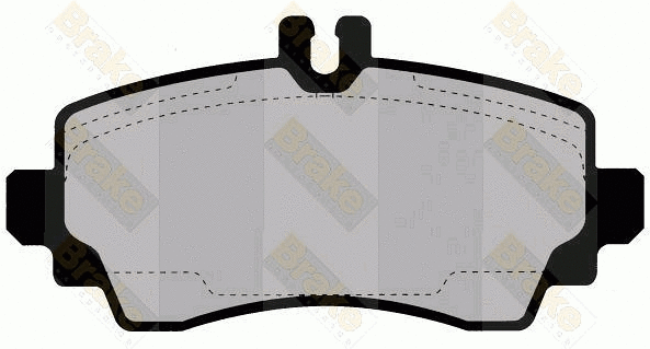 Kit de plaquettes de frein, frein à disque Brake ENGINEERING PA1248