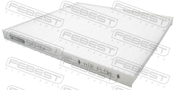 Filtre, air de l'habitacle FEBEST 1243-004