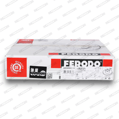 Disque de frein FERODO DDF2559DC-1-D