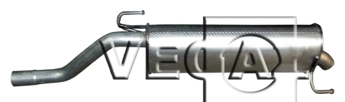 Silencieux arrière VEGAZ GmbH OS-676