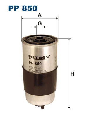 Filtre à carburant FILTRON PP 850