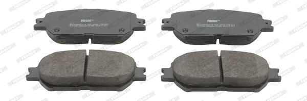 Kit de plaquettes de frein, frein à disque FERODO FDB1620
