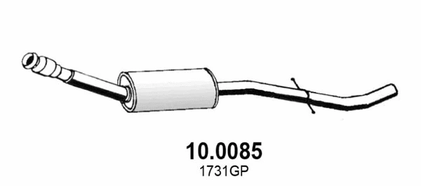 Catalyseur ASSO 10.0085