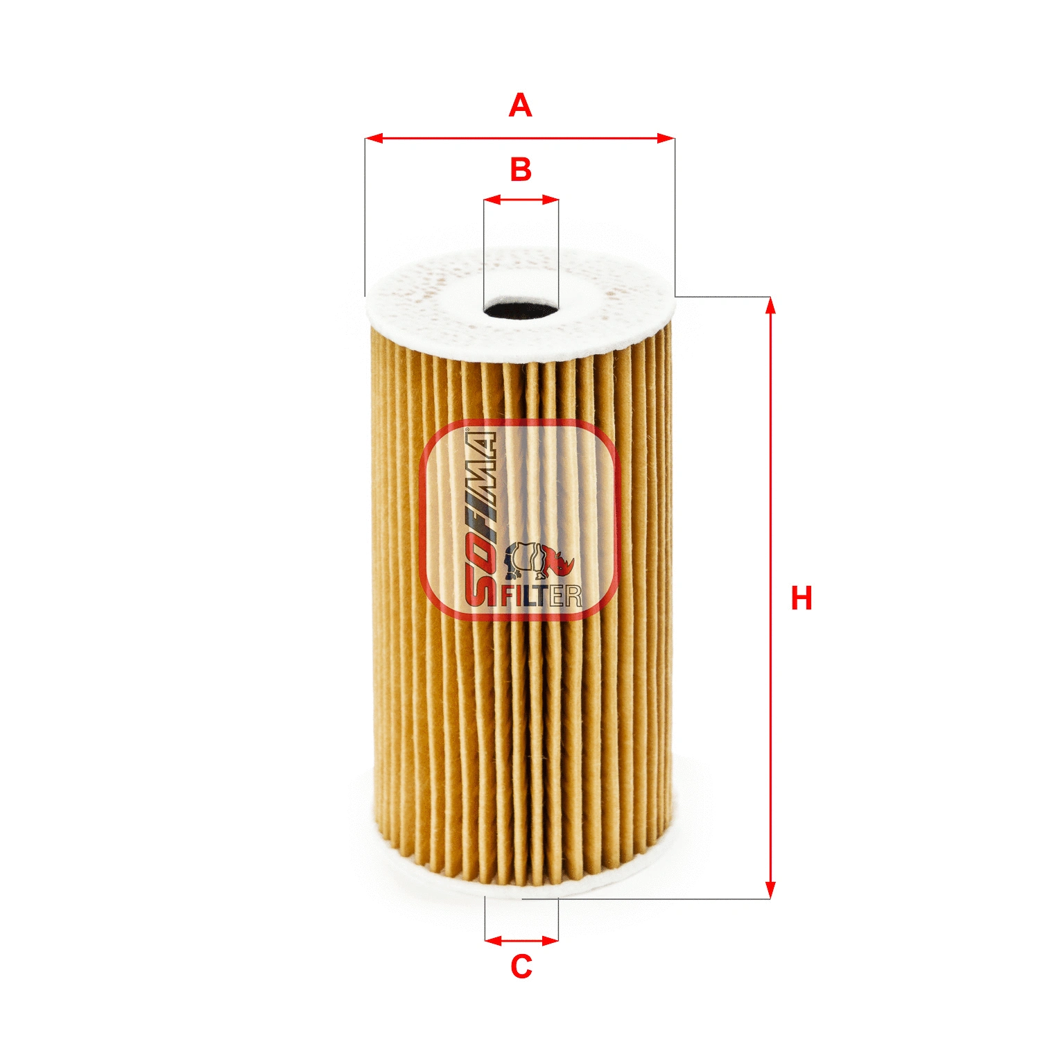 Filtre à huile SOFIMA S 5186 PE