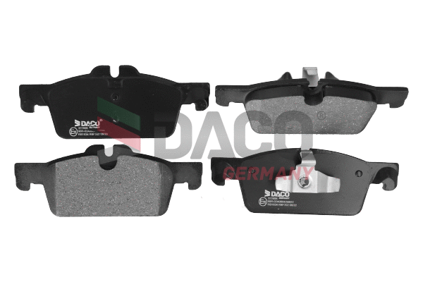 Kit de plaquettes de frein, frein à disque DACO Germany 322806