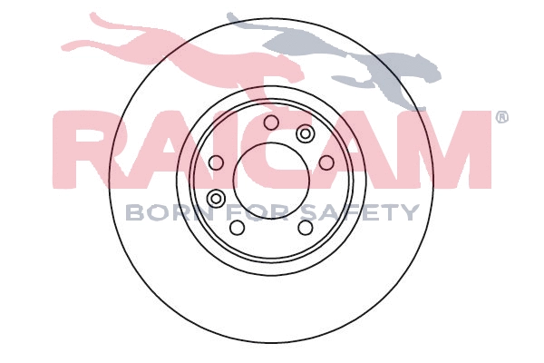 Disque de frein RAICAM RD00130