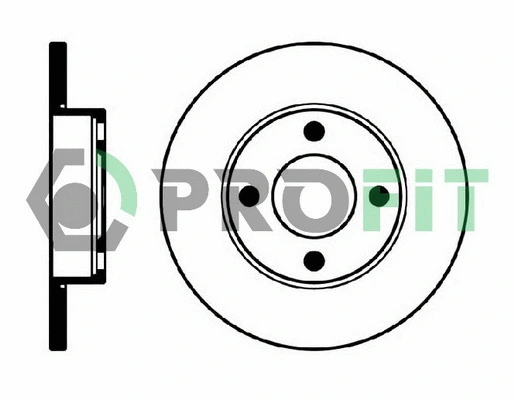 Disque de frein PROFIT 5010-0048