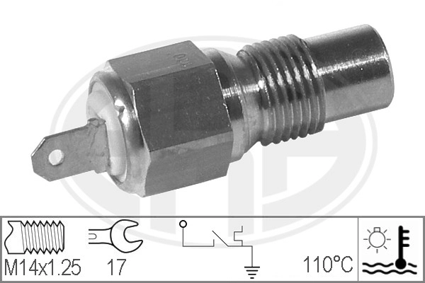 Sonde, température du liquide de refroidissement ERA 330158