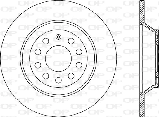 Disque de frein OPEN PARTS BDR2178.10