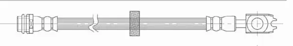 Flexible de frein Technika 37403