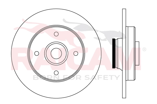 Disque de frein RAICAM RD01551