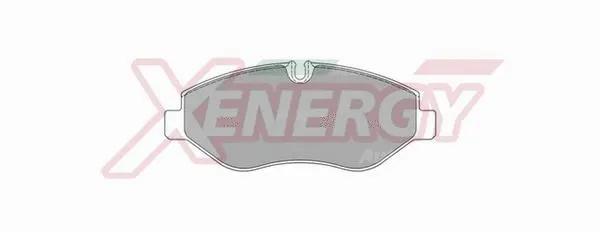 Kit de plaquettes de frein, frein à disque AP XENERGY X40955