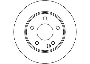 Disque de frein ABTEX BD823S