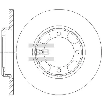 Disque de frein Hi-Q SD4340