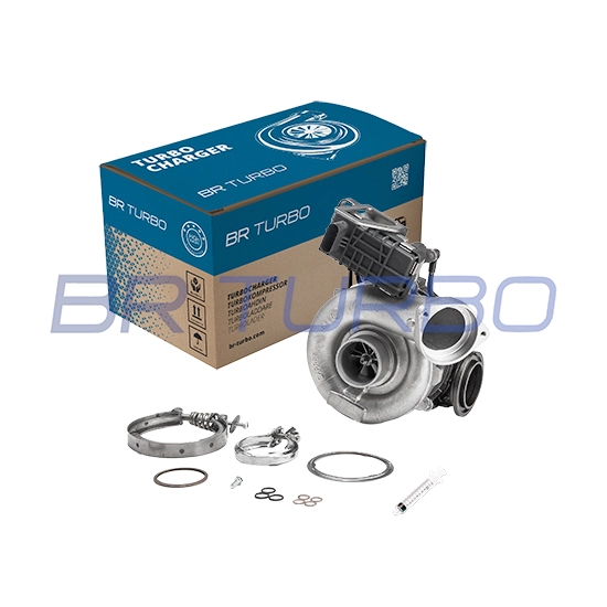 Turbocompresseur, suralimentation BR Turbo 758351-5001RSM